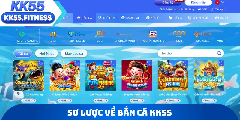 Sơ lược về bắn cá KK55